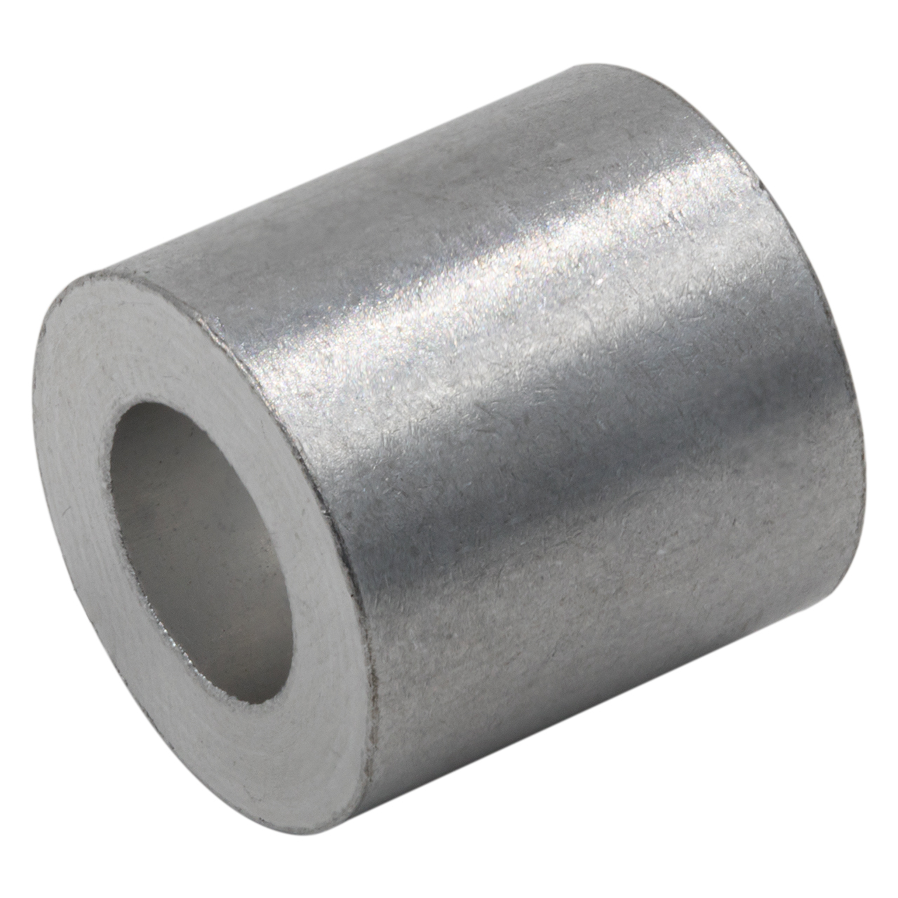 ROUND COPPER CABLE SLEEVE NICKEL PLATED 1/8" Touchard