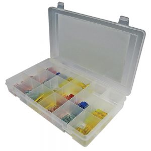 SEACHOICE 120 PIECE CLEAR SEAL HEAT SHRINK TERMINAL KIT