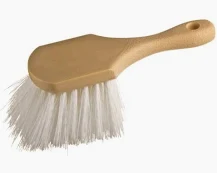 POLY BRUSH 8" WITH PLASTIC HANDLE - BIEGE