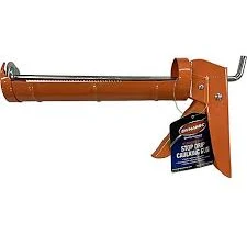 DYNAMIC STOPDRIP CAULK GUN - 9"