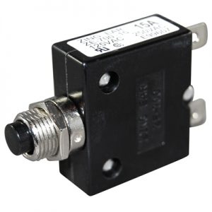 MARPAC PUSH BUTTON CIRCUIT BREAKER - 15 AMP