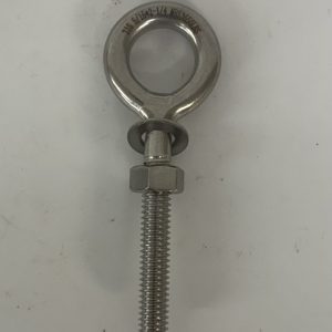 STAINLESS STEEL WELDED EYE BOLT - 5/16" x 2-3/8"