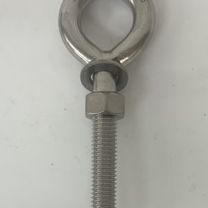 STAINLESS STEEL WELDED EYE BOLT - 1/2" X 3-3/16"