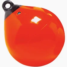 TAYLOR MADE TUFF END INFLATABLE VINYL BUOYS - 9" ORANGE