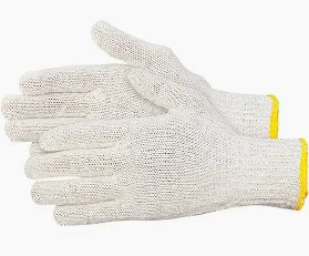KNIT GLOVES100%  POLY- SMALL