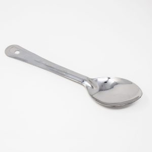 MCWARE STAINLESS STEEL BASTING SPOON - SOLID - 11"
