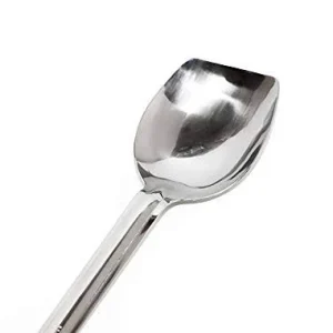 MCWARE STAINLESS STEEL ROUX SPOON - SOLID - 18"- RIGHT HAND