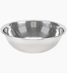 STAINLESS STEEL MIXING BOWL - 8 QT.