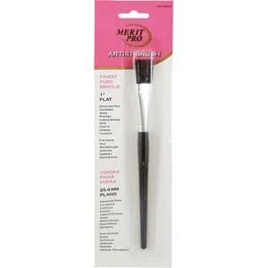 MERIT PRO FLAT BRISTLE BRUSH - 1"