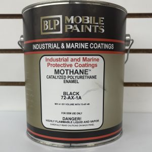 MOTHANE POLYURETHANE ENAMEL - BLACK - GALLON