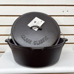 CAST IRON DUTCH OVEN - 12 QT.