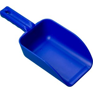 REMCO PLASTIC HAND SCOOP - 32 OZ. - BLUE