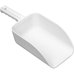 REMCO PLASTIC HAND SCOOP - 82 OZ. - WHITE