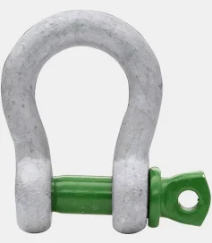 LOAD RATED SHACKLE - GALVANIZED - 1-1/4"