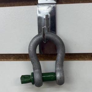 LOAD RATED SHACKLE - GALVANIZED - 7/16"