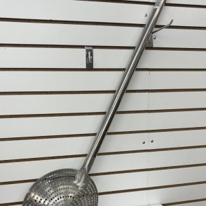 STAINLESS STEEL SCOOP/SKIMMER - PERFORATED - 30" HANDLE