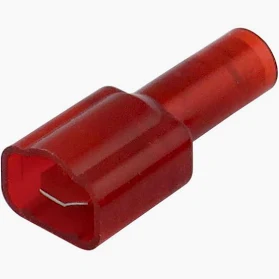 HEAT SHRINK INSULATED DISCONNECT TERMINALS -RED - 22-18 AWG - MALE