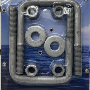 TOUGH GUY GALVANIZED SQUARE U-BOLT - 1/2" X 3.06" W X 6.31" L