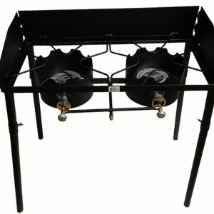 CAJUN CLASSIC STOVE - DOUBLE, LOW PRESSURE BURNER & WITH WIND GUARDS