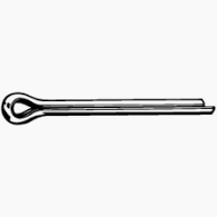 STAINLESS COTTER PIN - 3/32" X 1"(8 PK)