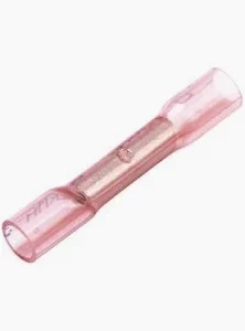 HEAT SHRINK BUTT CONNECTORS - 22-18 - RED
