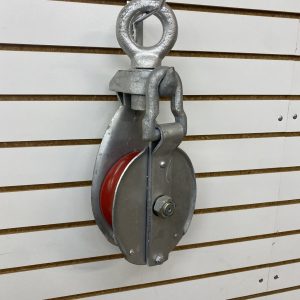 BLOCK 10" SNATCH STEEL W/EYE