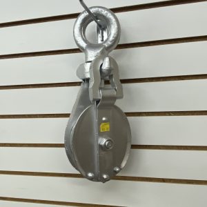 BLOCK 8" STEEL SNATCH W/EYE