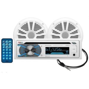 BOSS AUDIO MARINE STERIO W/ 6.5 SPEAKERS (WHITE)