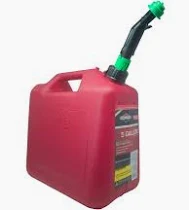 BRIGGS & STRATTON 5 GAL GAS CAN W/SMART SPILL SPOUT