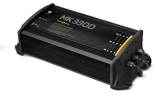 MINN KOTA MK330D DIGITAL ON-BOARD BATTERY CHARGER - 3 BANK - 10 AMPS