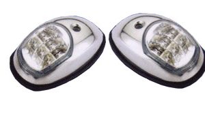 MARPAC LED SIDE LIGHTS - VERTICLE MOUNT - STAINLESS STEEL