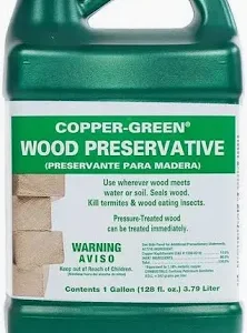 COPPER GREEN WOOD PRESERVATIVE / GAL