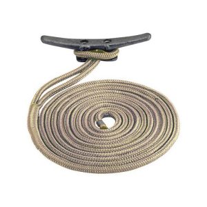 MARPAC PREMIER DOUBLE BRAIDED NYLON DOCK LINE - 5/8 " X 35' / GOLD