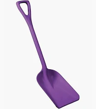 REMCO 14" WIDE PURPLE ONE-PIECE POLY SHOVEL
