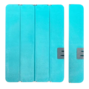 TOADFISH LARGE FOLDING CUTTING BOARD W/ BUILT IN SHARPENER