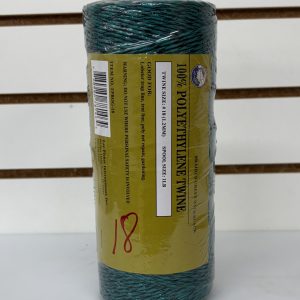 POLY BRAIDED TWINE #18 /1.2MM 1LB SPOOL
