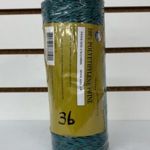 POLY BRAIDED TWINE #36 / 2MM / 1LB SPOOL