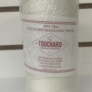 WHITE EVERGRIP TWISTED NYLON TWINE #24 / 1 LB SPOOL