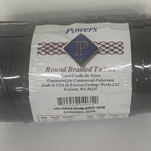 TARRED ROUND BRAID NYLON TWINE #60 / 2LB SPOOL