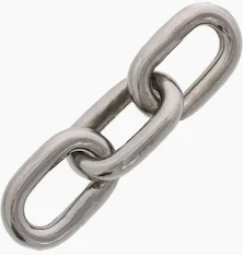 CHAIN 3/8" STAINLESS STEEL T304 -ASTM