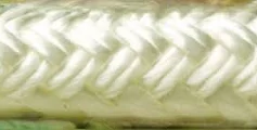ROPE 1" DOUBLE BRAID WHITE NYLON