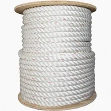 ROPE 2" X 600' 3 STRAND TWISTED NYLON