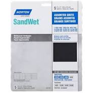 NORTON SANDWET MULTIPACK 9" X 11" SANDPAPER