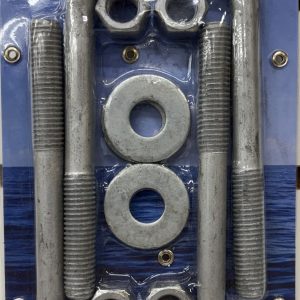 TOUGH GUY GALVANIZED SQUARE U-BOLT - 1/2" X 2 1/16" W X 4 13/16" L