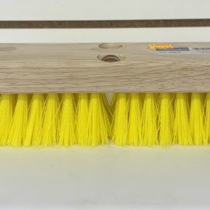 DECK BRUSH 10" YELLOW POLY