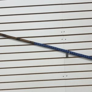 SEAWORX GAFF 4' BAMBOO SHAFT W/BLUE CUSTOM HEAT SHRINK GRIP