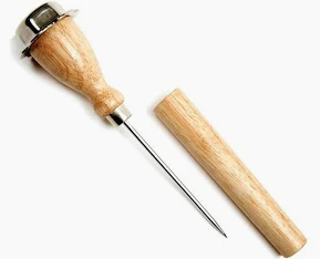 ICE PICK WOOD HANDLE & COVER