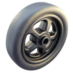 TRAILER JACK TIRE REPLACEMENT (2" X 8")