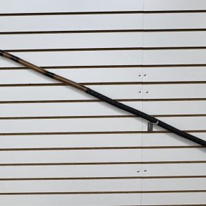 SEAWORX GAFF 4' BAMBOO SHAFT W/BLACK CUSTOM HEAT SHRINK GRIP